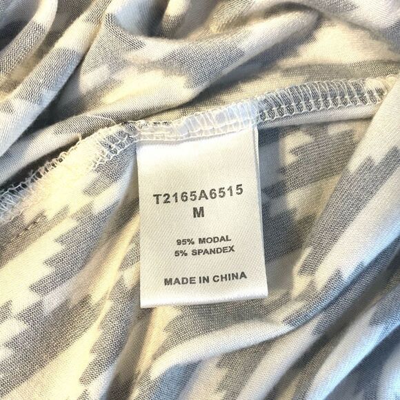 Tart Maxi Dress Long Sleeves Geometric Print M - Picture 4 of 7